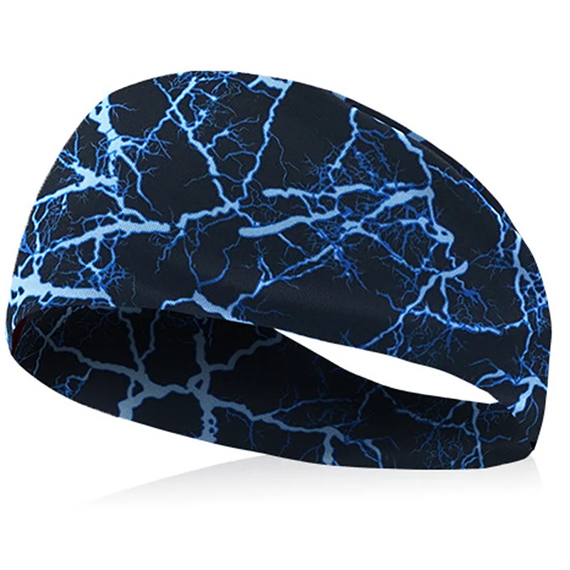 New Popular 1PC Men and Women Sweat Headband For Sport Yoga Cycling Sweatband Absorbent Hair Bands Accessories - Цвет: style 12