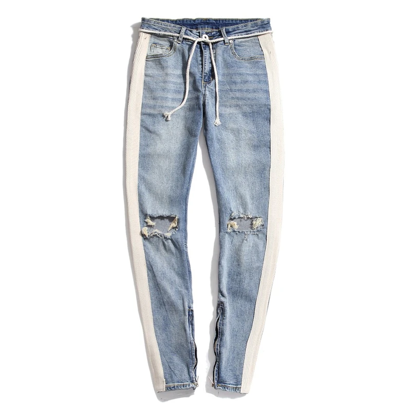 Destroyed Denim Pants - Jeans - AliExpress