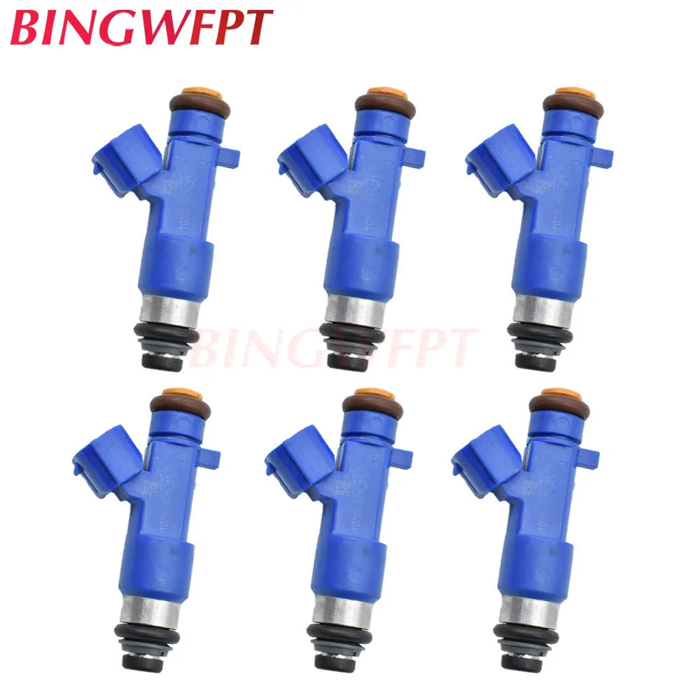 6x Fuel Injector Nozzle For Nissan GTR INFINITI G37 550cc 16600-JF00A 14002-AN001 14002AN001 14002 AN001 16600JF00A 16600 JF00A