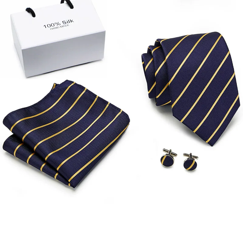 Vangise 42 цвета серый Пейсли шелковые галстуки для мужчин подарки свадебный галстук Gravata платок набор мужчин Бизнес жених