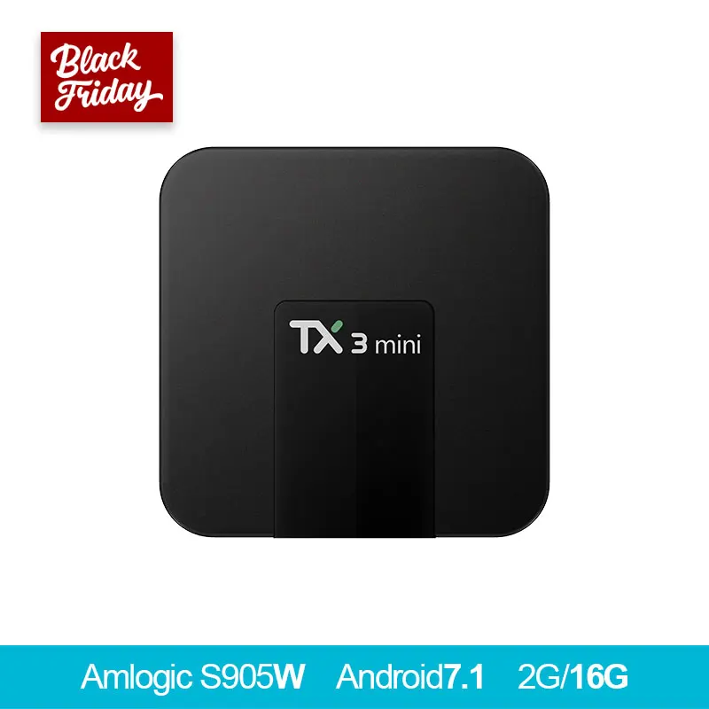 

TX3 Mini Android 7.1 TV BOX Amlogic S905W Quad Core Smart TV Set Box H.265 4K HDMI 2.4GHz WiFi Support Mali-450 penta tv