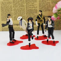 5 шт./компл. Майкл Джексон фигурки героев Поза ПВХ Модель Куклы игрушечные лошадки 4 