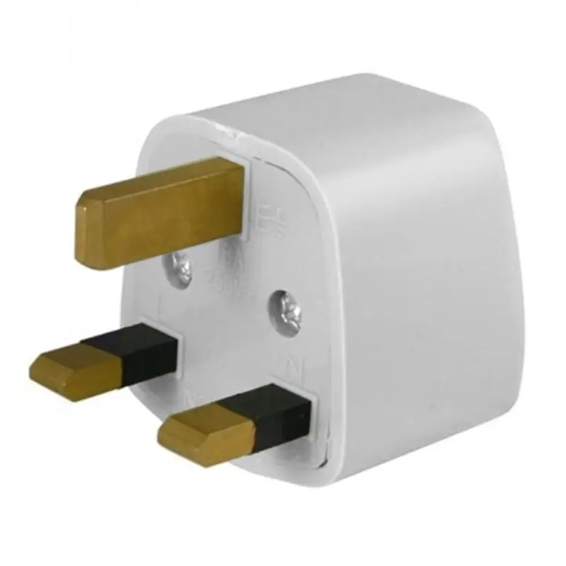 Universal Travel Adapter AU US EU to UK Adapter Converter,3 Pin AC