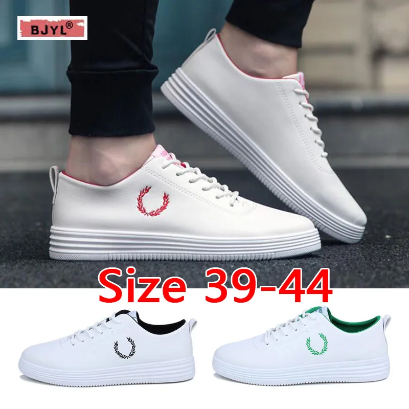 

BJYL mens shoes 2019 new small white shoes men's leisure canvas board shoes outdoor travel men's shoes