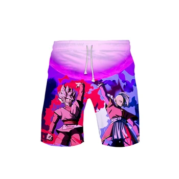 

Harajuku Japan Anime DRAGON BALL 3D Style Beach Shorts Cool Summer Men Fashion Leisure Trend Shorts Popular Summer Shorts