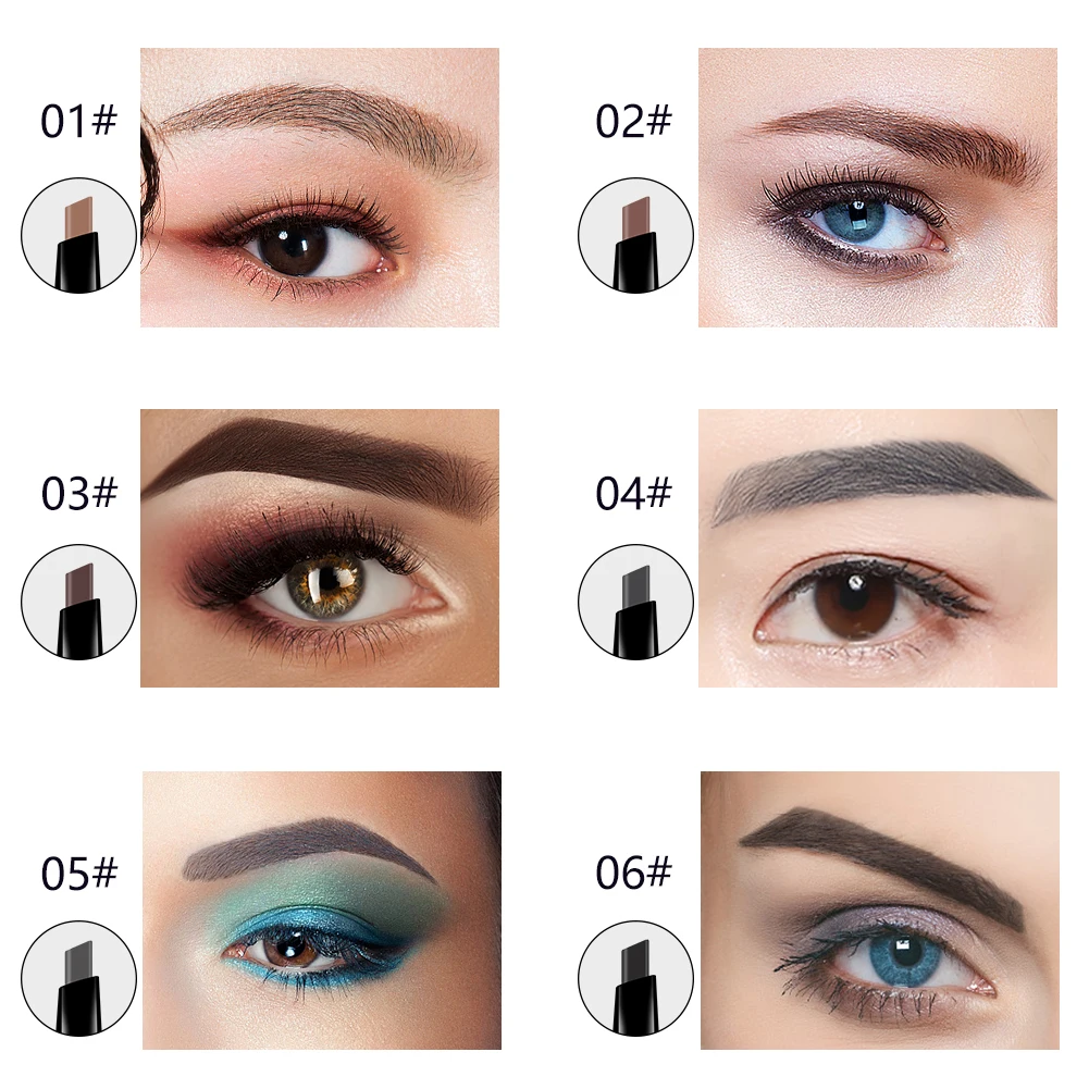 eyebrow pencil eyebrow gel makeup brushes and sweatproof double-head automatic rotation automatic rotating eyebrow pencil eyebrow gel makeup brushes and sweatproof double-head automatic rotation automatic rotating