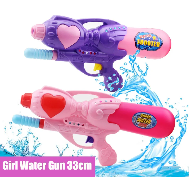 33 Cm Fille Pistolet à Eau Jouets Jeu De Sport Tir Pistolet