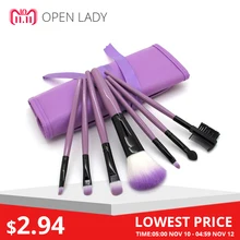 7pcs kits Makeup Brushes Professional Set Cosmetics Brand Makeup Brush Tools Foundation Brush For Face Make