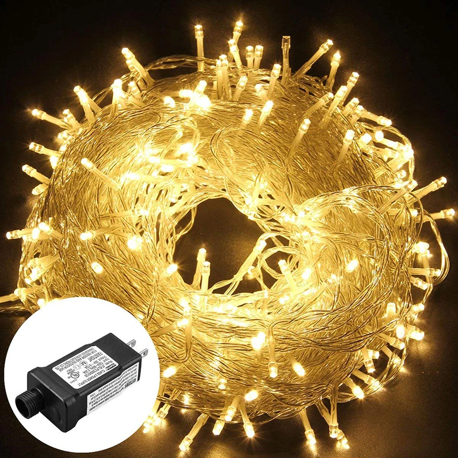 #cheap 10M 20M 30M 50M 100M 24V Safe Voltage LED String lights Outdoor Waterproof Christmas Trees Xmas Party Wedding Decoration Garland