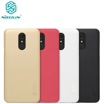

10pcs/lot wholesale Nillkin Super Frosted Shield Case For LG Q7 PC Hard Back Cover Case For LG Q7 Q 7 case