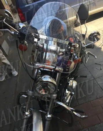 Универсальная прозрачная ветровая панель для Yamaha VStar 400 650 1100 1300 Virago Xv 250 535 750 Road Star