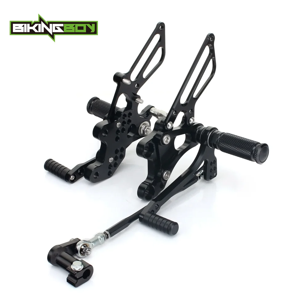 

CNC Billet Motorcycle Adjustable Foot Rests Rearsets Footpegs Rear Sets for HONDA CBR 929 954 RR CBR929RR CBR954RR 00 01 02 03