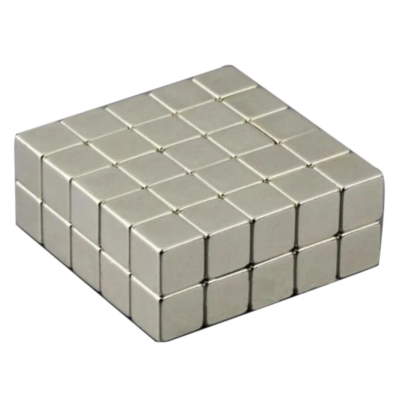 10pcs N52 Square Super Strong Block Square Cube Neodymium