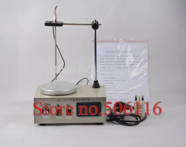 

Magnetic Stirrer with heating plate hotplate mixer 85-2A 110V