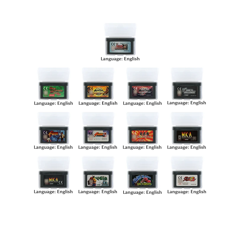 

32 Bit Video Game Cartridge Console The Fighting Genre Series US/EU Version English Language