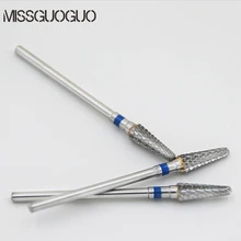 10 шт. зонтик средней формы карбида ногтей сверло Электрический пилка для ногтей сверло для карбида педикюра Полирующий гвоздь бит