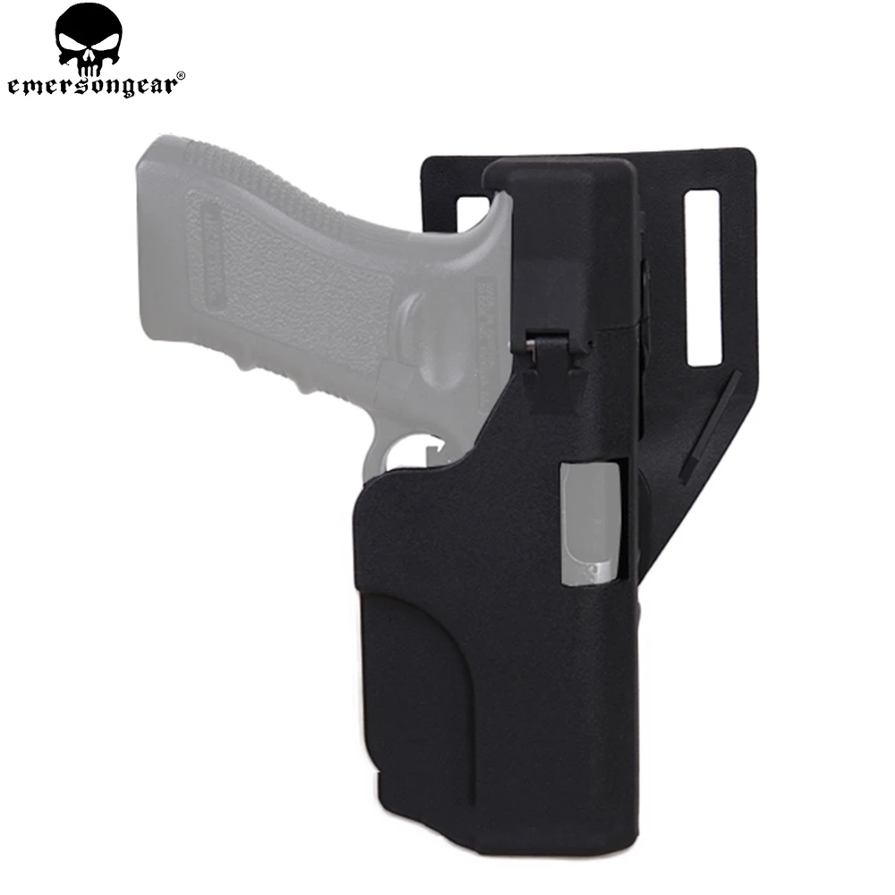 

EMERSONGEAR Quick Release Fast Loaded Holster Waist Harness Tactical Belt Gun Holster For Glock17/19/22/23/25 31 32 35 37 EM6335