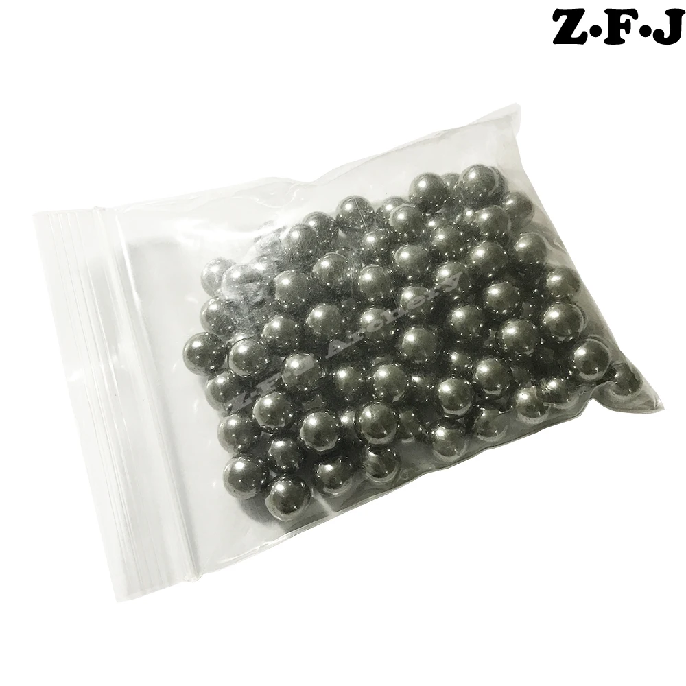 50Pcs 7mm 8mm Slingshot Steel Balls Bow Hunting Professional Sling Shot