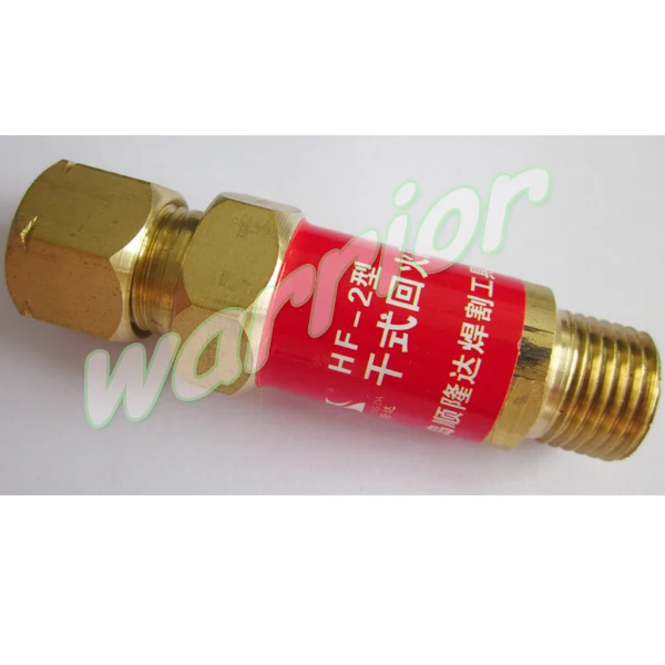 

Acetylene Flashback Arrestor For Plasma Cutting Pressure Reducer Regulator M6*1.5