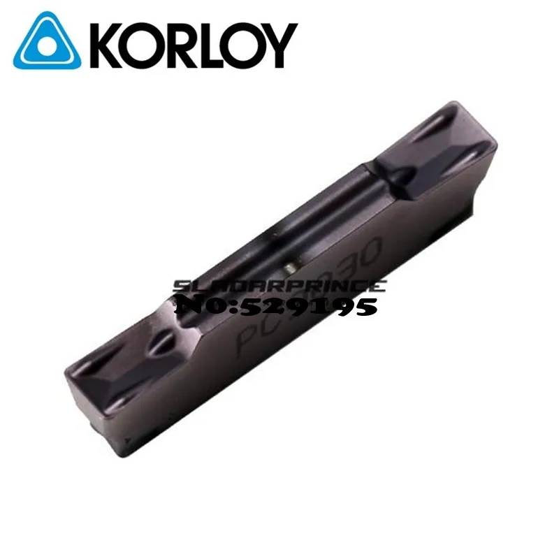 

MGMN300-G PC9030/MGMN300-G NC3120, Two-headed Cnc Cutting Korloy Carbide Coating Turning Insert
