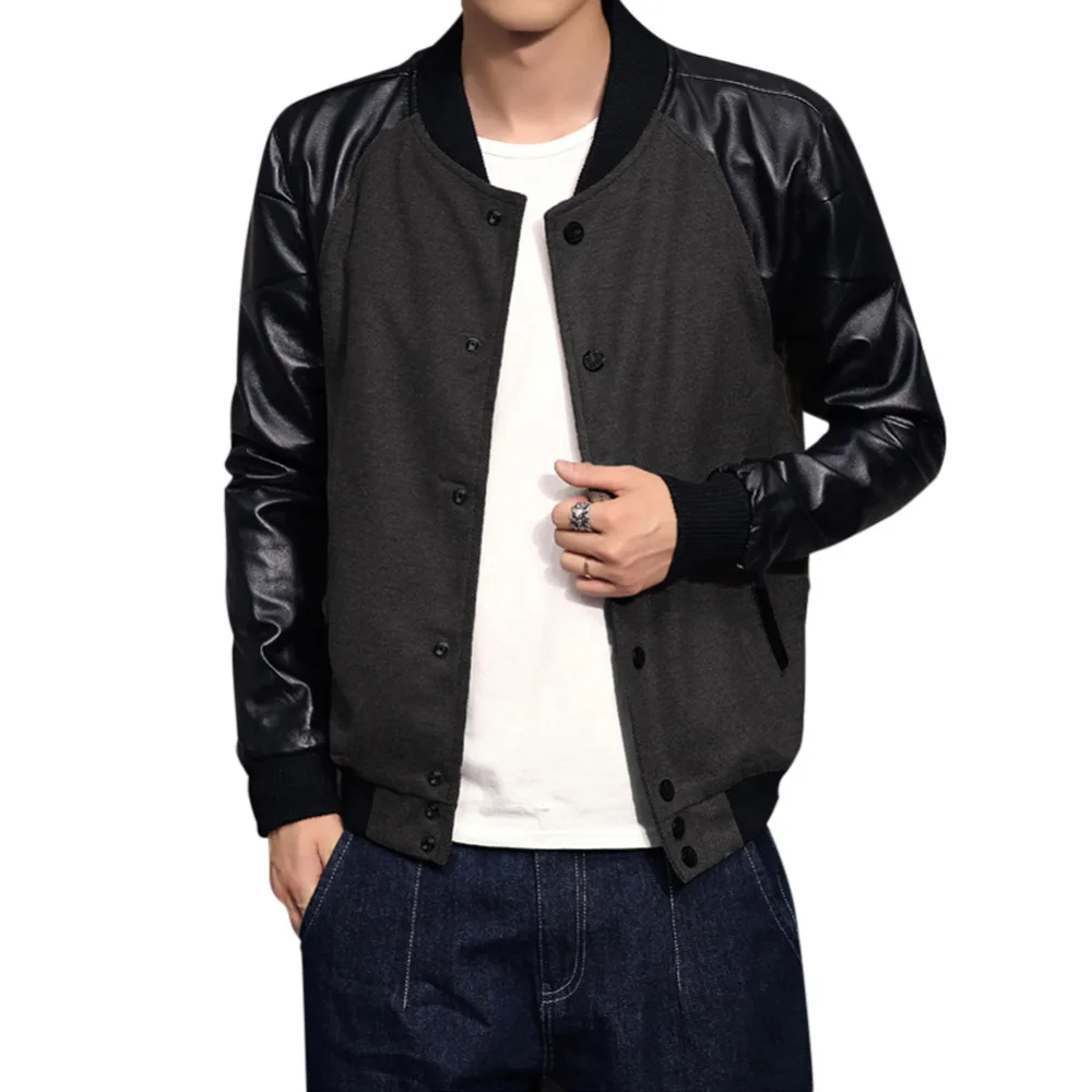 Cloudstyle Brand Baseball Jacket Men Sweatshirt College Sportswear