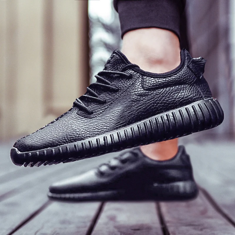 

KLYWOO Unisex Fashion Casual Shoes Men Sneakers Light Breathable Brand Women Men Shoes Casual Loafers Sneakers Men Leather Shoes