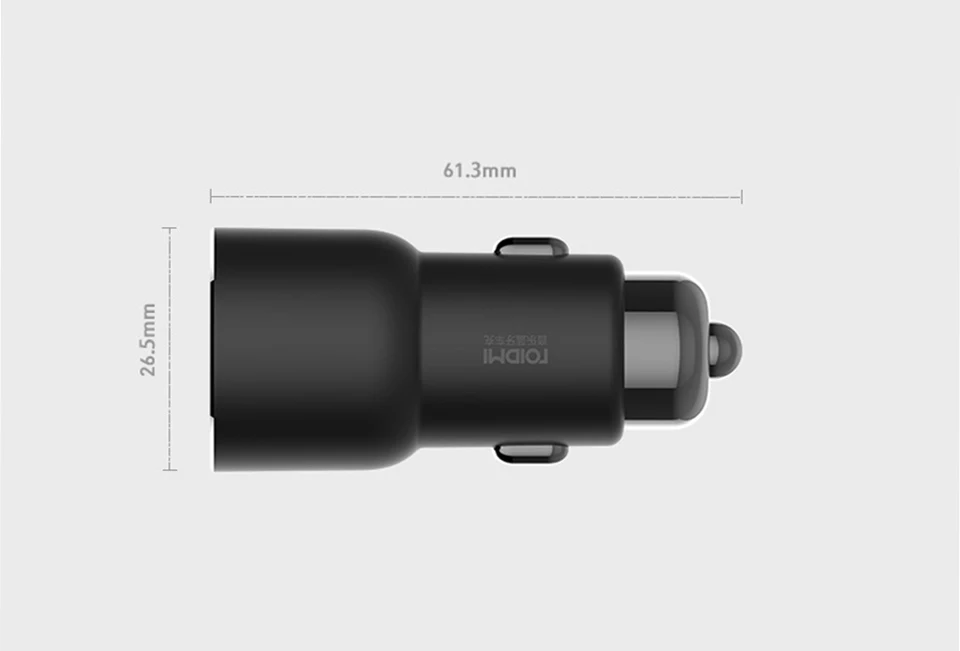 Xiaomi ROIDMI 3S Bluetooth 5V 3.4A Car Charger Music Player FM Smart APP for iPhone and Android Smart Control MP3 Player new - ANKUX Tech Co., Ltd