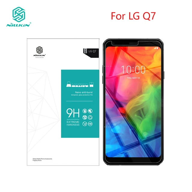 Для LG Q7 закаленное стекло Nillkin Amazing H Взрывозащищенный протектор экрана для LG Q7 защитная пленка