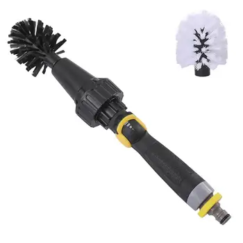 

Car Tire Wheel Brush Automatic Car Wash Brush Water-powered Turbine for Rims Engines Bikes Equipment Furniture Car cleaning