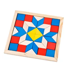 FoPcc детские 3D головоломки деревянные игрушки геометрическая форма головоломки Детская обучающая игрушка для детей игрушки головоломки