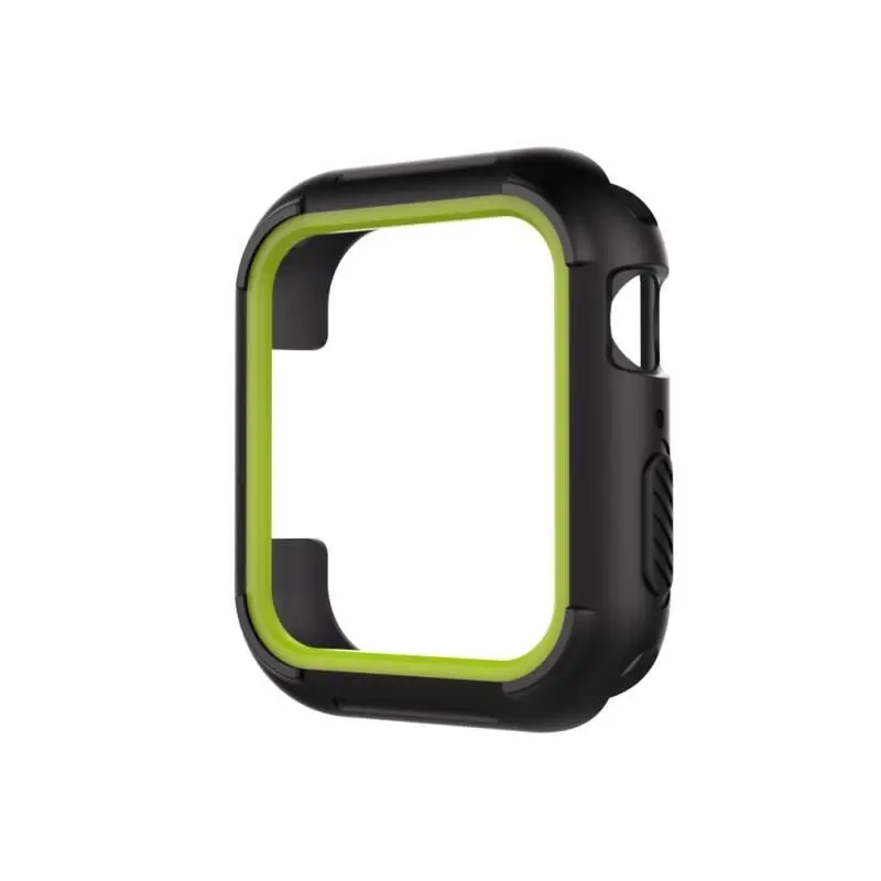 Хохлатый чехол из ТПУ для Apple watch series 4 5 44 мм 40 мм силиконовый защитный чехол s крышка iwatch Резиновая Защитная оболочка аксессуары