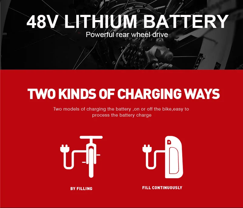 Flash Deal custom 26inch electric snow Beach bicycle  48V 1000w-1500w powerful motor Fat tires off-road electric mountain ebike 8