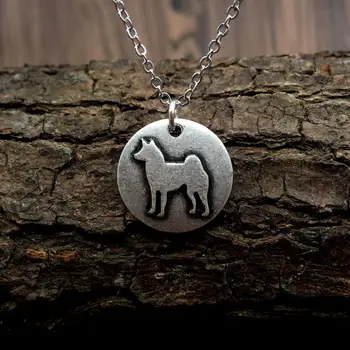 

12pcs Dog Breeds Pet Memorial Shiba Inu Necklace Dog Lover Shiba Inu Gifts For Women And Girl Fashion Jewelry SanLan