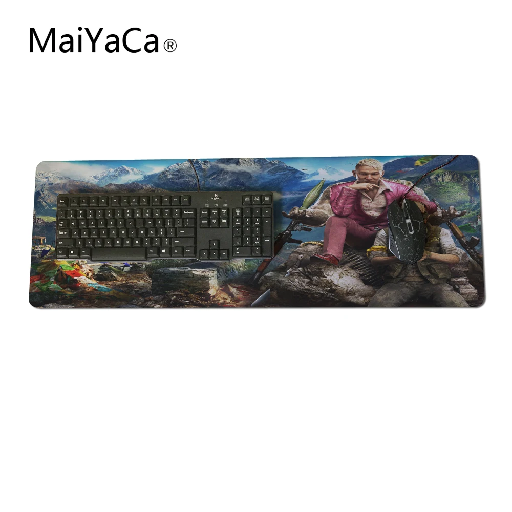 Maiyaca замок края резиновая Мышь колодки для Far Cry 4 Мыши компьютерные Коврики DIY Дизайн узор компьютерных игр облако Мышь pad