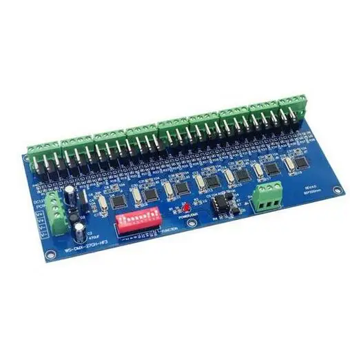 

wholesale 1 pcs 27 channel HF3 27 channel dmx512 decoder controller for led strip
