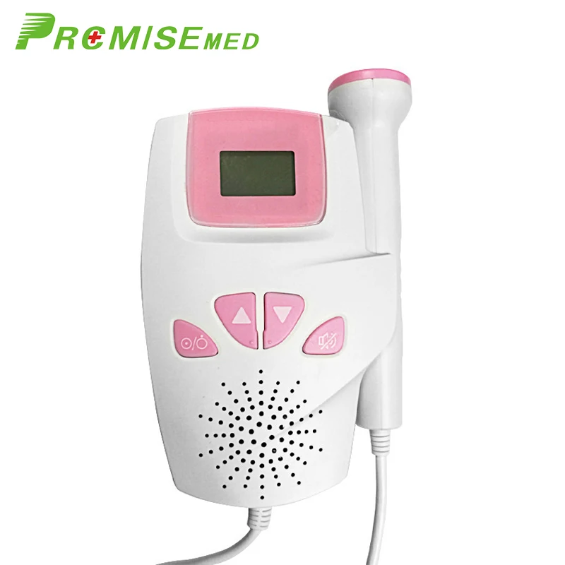 

pr+mise Fetal Doppler With Ear Thermometer, Premium Professional 2.5MHZ Detector, Portable Angel Sounds Heartbeat Monitor