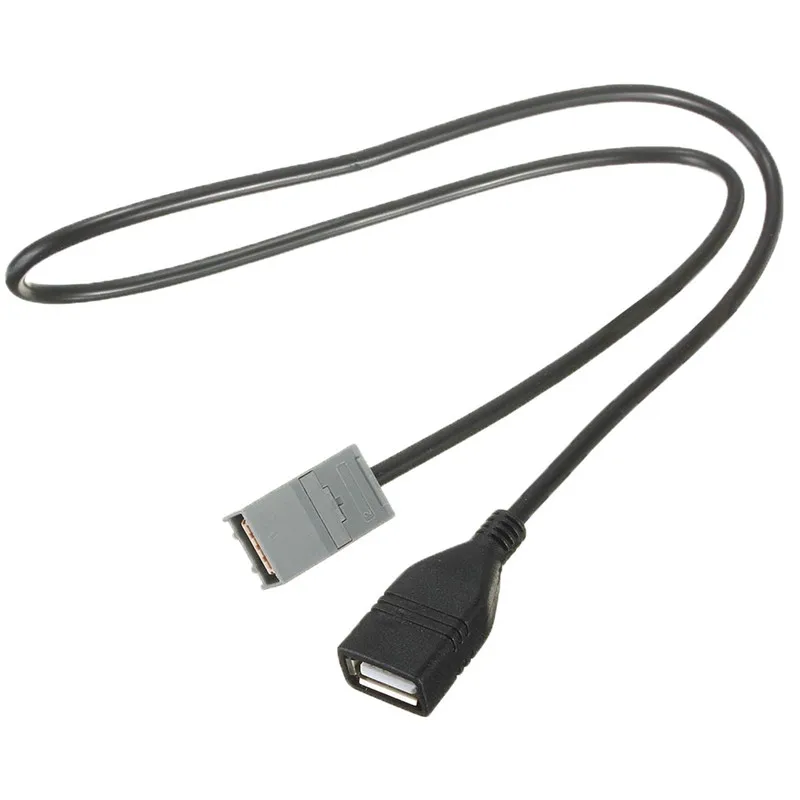 Новый высококачественный кабель адаптер 63 см Aux USB 2 0 для Honda Civic Jazz Cr V Accord Stereo Mp3