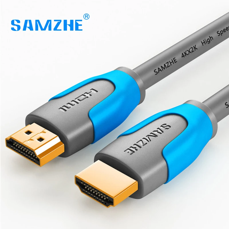 SAMZHE Кабель HDMI 2.0 Pro 4 К * 2 60 Гц UHD hdmi кабель для HD ТВ ЖК дисплей ноутбука PS3 проектор