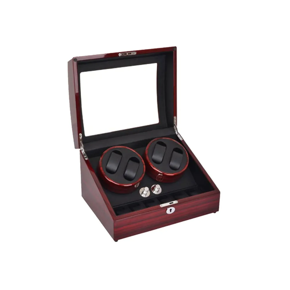 Automatic Rotation 4+6 Watch Storage Case free shipping worldwide