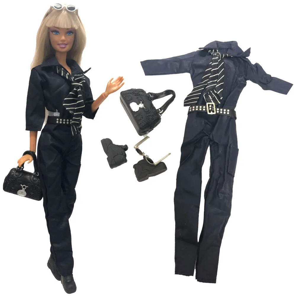 

NK 2019 Doll Clothes Handmade Aristocratic Fashion Casual Clothing For Barbie Doll Accessories Clothes Children's Toys Gift 234