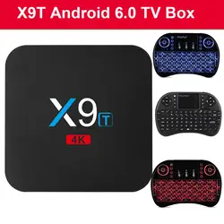 X9T Smart ТВ Box Amlogic S912 2 Гб Оперативная память 16 Гб Встроенная память 2,4G, Bluetooth, Wi-Fi 4,1 Декодер каналов кабельного телевидения 1000 Мбит/с Поддержка 4