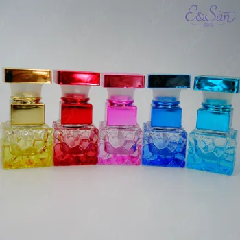 

PT049C-10ML Water Cube Spraying Glass Perfume Bottle Spray Packing Cosmetic Spray Nozzle 100PCS/LOT