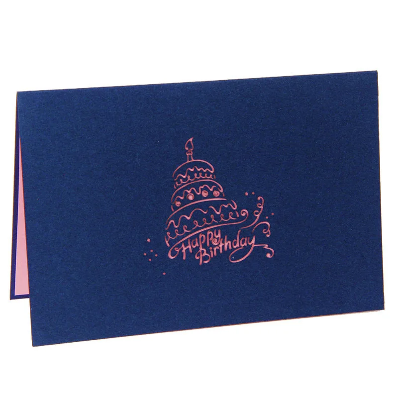  Handmade Birthday Greeting Card 3D Birthday Wedding Party Invitation Cards LXY9 AP12 - 33003555171