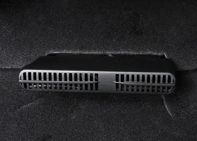 

For Honda Accord 2013 2014 2015 2016 2017 Rear AC Heat Floor Air Duct Grill Grille Air Conditioner Vent Cover Seat Outlet Trim