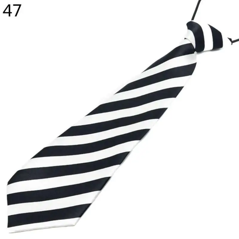 Fashion Boys Girls Kindergarten School Uniforms Children's Ties Striped Plaid Necktie