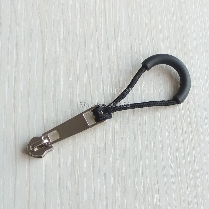 10 Pcs C Zipper Pull Lanyard Repair Any Size Zipper For Clothing Bag