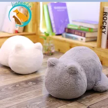 Kawaii Плюшевый игровой комплекс для кошек игрушки мягкие тени кошка куклы, детский подарок кукла милые игрушечные животные 3 цвета украшения дома мягкие подушки