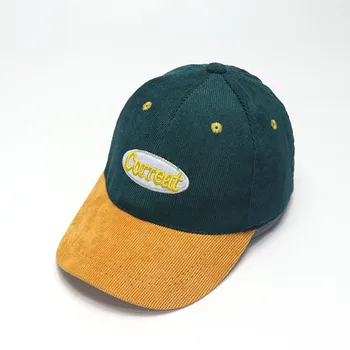 

Baby Boy Girl Hats Soft Letter Corduroy Sunhat Eaves Baseball Cap Sun Hat Beret
