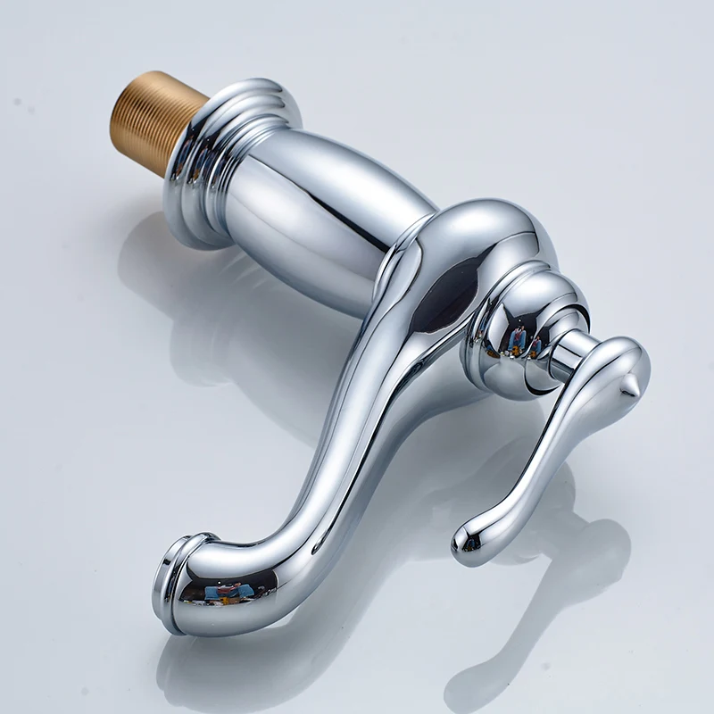 Chrome Polished Basin Faucet Deck Mounted Bathroom Sink Faucet Mixer Tap Single Hole Single Handle KD1219 Chrome Polished Basin Faucet Deck Mounted Bathroom Sink Faucet Mixer Tap Single Hole Single Handle KD1219