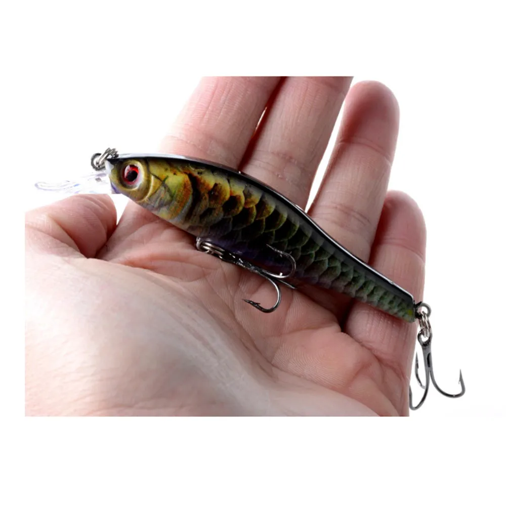 1 шт. Рыболовная Приманка Minnow 11 5 г/9 см роспись жесткая искусственная приманка с 6 #